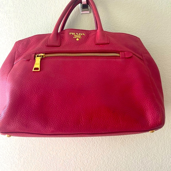 Prada Vitello Daino Handle Bag - Picture 2 of 16